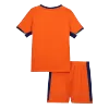 Kids Netherlands Home Soccer Jersey Kit (Jersey+Shorts) 2024 - BuyJerseyshop