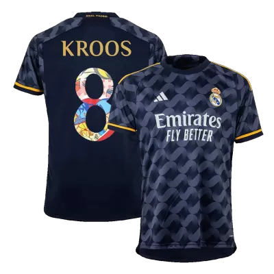 Men's KROOS #8 Real Madrid Away Soccer Jersey Shirt 2023/24 - BuyJerseyshop