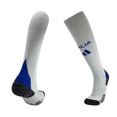 Italy Soccer Socks 2024 Away Men - BuyJerseyshop