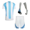 Men's Argentina Home Soccer Jersey Kit 2024 - BuyJerseyshop