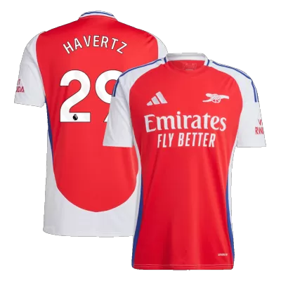 Men's HAVERTZ #29 Arsenal Home Soccer Jersey Shirt 2024/25 - BuyJerseyshop