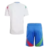 Men's Italy Away Soccer Jersey Kit  (Jersey+Shorts)  2024 - BuyJerseyshop