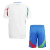 Kids Italy Away Soccer Jersey Kit (Jersey+Shorts) 2024 - BuyJerseyshop