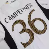 Men's CAMPEONES #36 Real Madrid Home Soccer Jersey Shirt 2023/24 - BuyJerseyshop