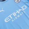 Men's Manchester City Home Soccer Jersey Kit (Jersey+Shorts) 2024/25 - BuyJerseyshop