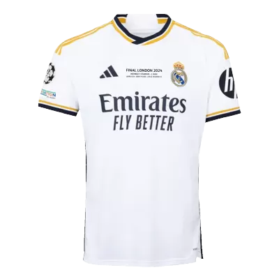 Men's Real Madrid Home  Soccer Jersey Shirt 2023/24-UCL FINAL - BuyJerseyshop