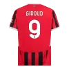 Men's GIROUD #9 AC Milan Home Soccer Jersey Shirt 2024/25 - BuyJerseyshop