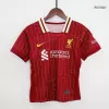 Kids's Liverpool Home Soccer Jersey Whole Kit (Jersey+Shorts+Socks) 2024/25 - BuyJerseyshop