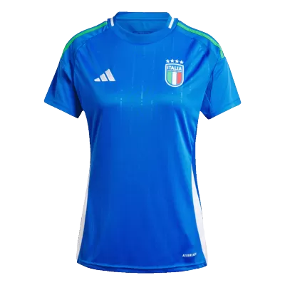 Women's Italy Home Soccer Jersey Shirt 2024 - BuyJerseyshop