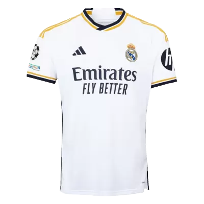 Men's Real Madrid Home Soccer Jersey Shirt 2023/24-UCL - BuyJerseyshop