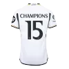 Men's CHAMPIONS #15 Real Madrid Home  Soccer Jersey Shirt 2023/24-UCL FINAL - BuyJerseyshop