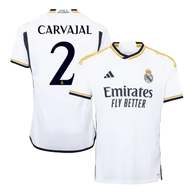 Men's CARVAJAL #2 Real Madrid Home Soccer Jersey Shirt 2023/24 - BuyJerseyshop