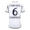 Men's CARVAJAL #6 CHAMPIONS Real Madrid Home Soccer Jersey Shirt 2023/24 - BuyJerseyshop