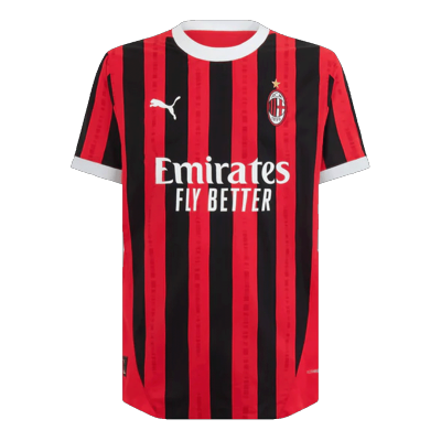 AC Milan Home Player Version Jersey 2024/25 Men - BuyJerseyshop