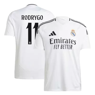 Men's RODRYGO #11 Real Madrid Home Soccer Jersey Shirt 2024/25 - BuyJerseyshop