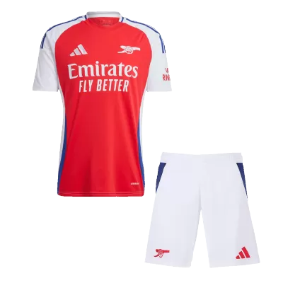 Men's Arsenal Home Soccer Jersey Kit (Jersey+Shorts) 2024/25 - BuyJerseyshop