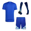 Men's Argentina Away Soccer Jersey Kit  (Jersey+Shorts+Socks) 2024 - BuyJerseyshop