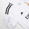 Kids Real Madrid Home Soccer Jersey Whole Kit (Jersey+Shorts+Socks) 2024/25 - BuyJerseyshop