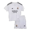 Kids Real Madrid Home Soccer Jersey Whole Kit (Jersey+Shorts+Socks) 2024/25 - BuyJerseyshop