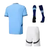 Men's Manchester City Home Soccer Jersey Kit (Jersey+Shorts+Sock) 2024/25 - BuyJerseyshop