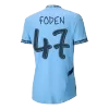 FODEN #47 Manchester City Home Player Version Jersey 2024/25 Men-UCL - BuyJerseyshop