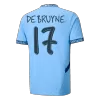 Men's DE BRUYNE #17 Manchester City Home UCL Soccer Jersey Shirt 2024/25 - BuyJerseyshop