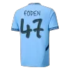 Men's FODEN #47 Manchester City Home UCL Soccer Jersey Shirt 2024/25 - BuyJerseyshop