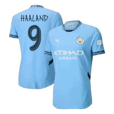 HAALAND #9 Manchester City Home Player Version Jersey 2024/25 Men-UCL - BuyJerseyshop