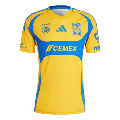 Men's Tigres UANL Home Soccer Jersey Shirt 2024/25 - BuyJerseyshop