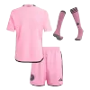 Kids Inter Miami CF Home Soccer Jersey Whole Kit (Jersey+Shorts+Socks) 2024 - BuyJerseyshop