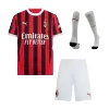 Men's AC Milan Home Soccer Jersey Whole Kit (Jersey+Shorts+Socks) 2024/25 - BuyJerseyshop