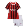 Kids AC Milan Home Soccer Jersey Kit (Jersey+Shorts) 2024/25 - BuyJerseyshop