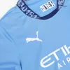 Kids Manchester City Home Soccer Jersey Kit (Jersey+Shorts) 2024/25 - BuyJerseyshop