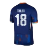 Men's MALEN #18 Netherlands Away Soccer Jersey Shirt 2024 - BuyJerseyshop