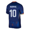 Men's MEMPHIS #10 Netherlands Away Soccer Jersey Shirt 2024 - BuyJerseyshop