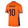 Men's MEMPHIS #10 Netherlands Home Soccer Jersey Shirt 2024 - BuyJerseyshop