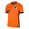 Men's MEMPHIS #10 Netherlands Home Soccer Jersey Shirt 2024 - BuyJerseyshop