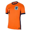 Men's VIRGIL #4 Netherlands Home Soccer Jersey Shirt 2024 - BuyJerseyshop