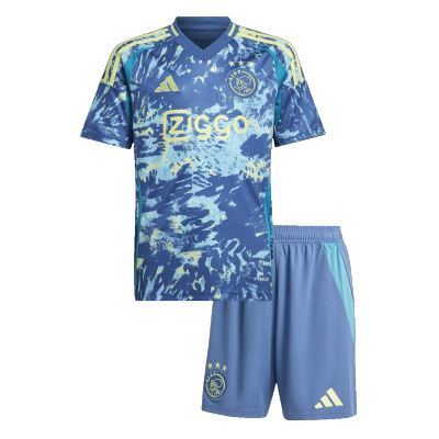 Kids Ajax Away Soccer Jersey Kit (Jersey+Shorts) 2024/25 - BuyJerseyshop