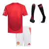 Kids Manchester United Home Soccer Jersey Kit (Jersey+Shorts) 2024/25 - BuyJerseyshop