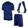 Men's Netherlands Away Soccer Jersey Whole Kit (Jersey+Shorts+Socks) 2024 - BuyJerseyshop