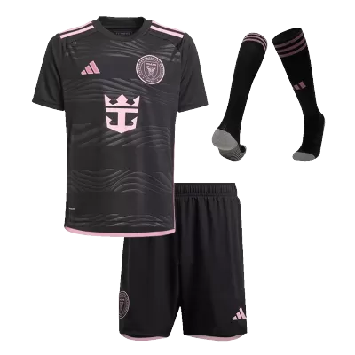 Kids Inter Miami CF Away Soccer Jersey Kit (Jersey+Shorts) 2024 - BuyJerseyshop