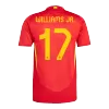 WILLIAMS JR. #17 Spain Home Player Version Jersey 2024 Men - BuyJerseyshop