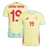 LAMINE YAMAL #19 Spain Away Player Version Jersey 2024 Men - BuyJerseyshop