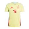 RODRIGO #16 Spain Away Player Version Jersey 2024 Men - BuyJerseyshop