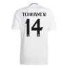 Men's TCHOUAMENI #14 Real Madrid Home Soccer Jersey Shirt 2024/25 - BuyJerseyshop