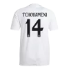 TCHOUAMENI #14 Real Madrid Home Player Version Jersey 2024/25 Men - BuyJerseyshop