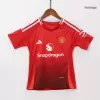 Kids Manchester United Home Soccer Jersey Kit (Jersey+Shorts) 2024/25 - BuyJerseyshop