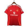 Men's Manchester United Home Soccer Jersey Shirt 2024/25 - BuyJerseyshop