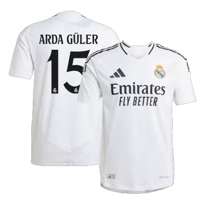 ARDA GÜLER #15 Real Madrid Home Player Version Jersey 2024/25 Men - BuyJerseyshop